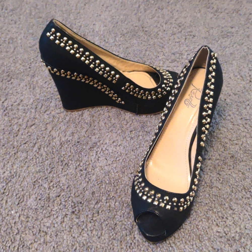 Black Platform Heels